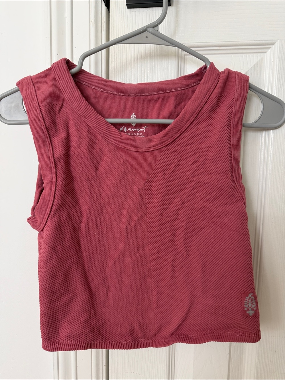 FP Movement by Free People Ribbed Tank in Dusty Rose
